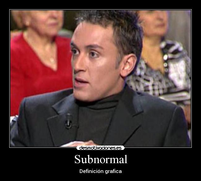 Subnormal -