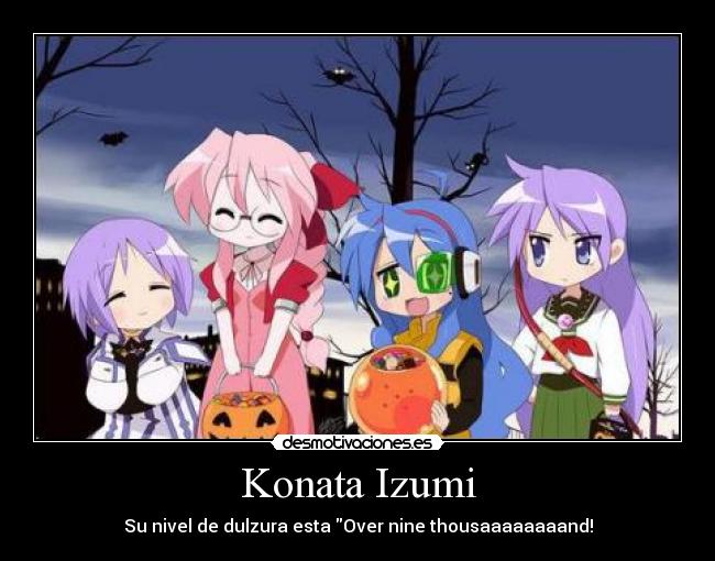 carteles konata izumi desmotivaciones