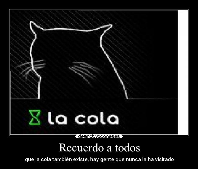 carteles cola desmotivaciones