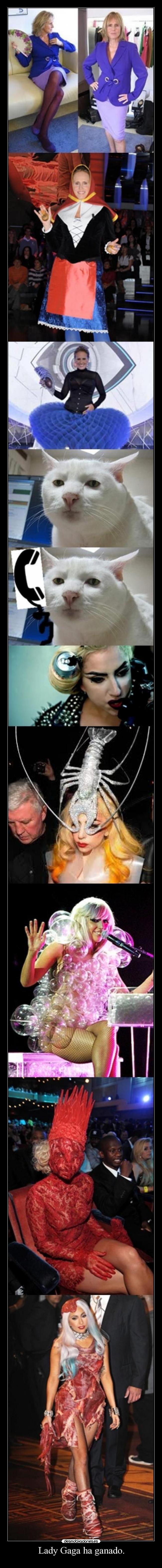 Lady Gaga ha ganado. - 