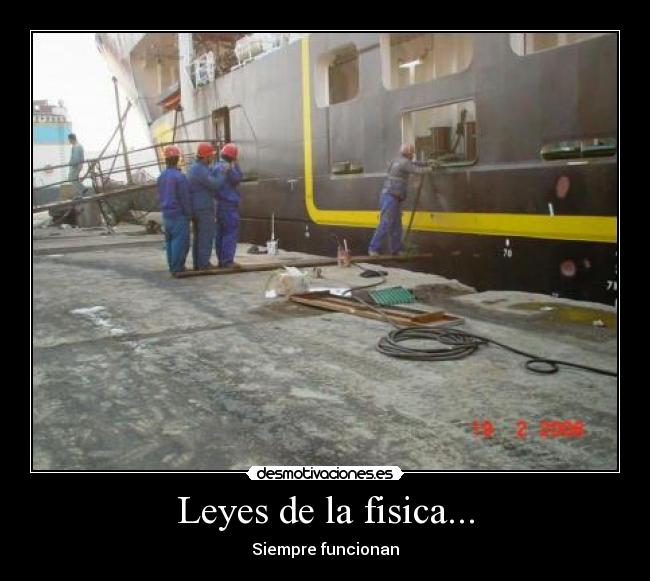 Leyes de la fisica... -