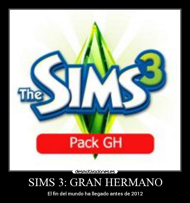 SIMS 3: GRAN HERMANO -