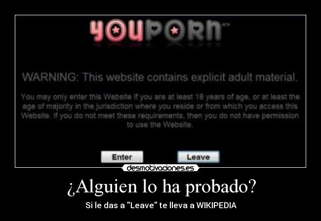 ¿Alguien lo ha probado? - 