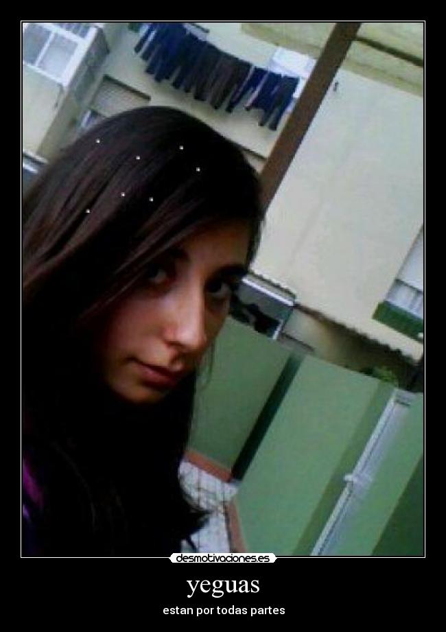 yeguas - estan por todas partes