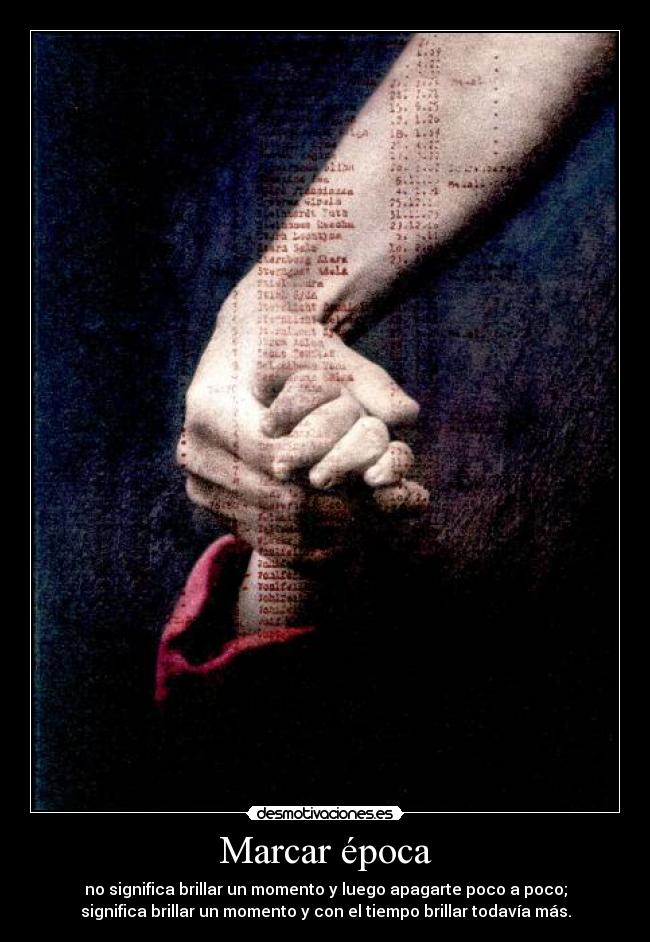 Marcar época - 