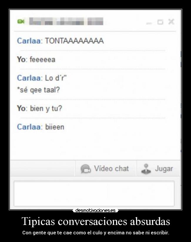Tipicas conversaciones absurdas - 