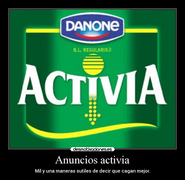 Anuncios activia -