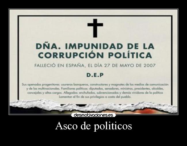 Asco de politicos - 