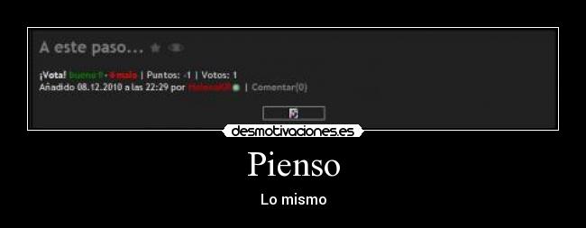 Pienso -