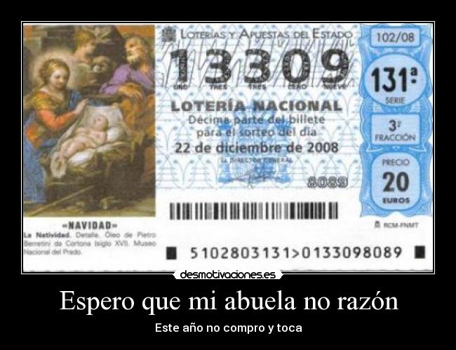 carteles loteria desmotivaciones