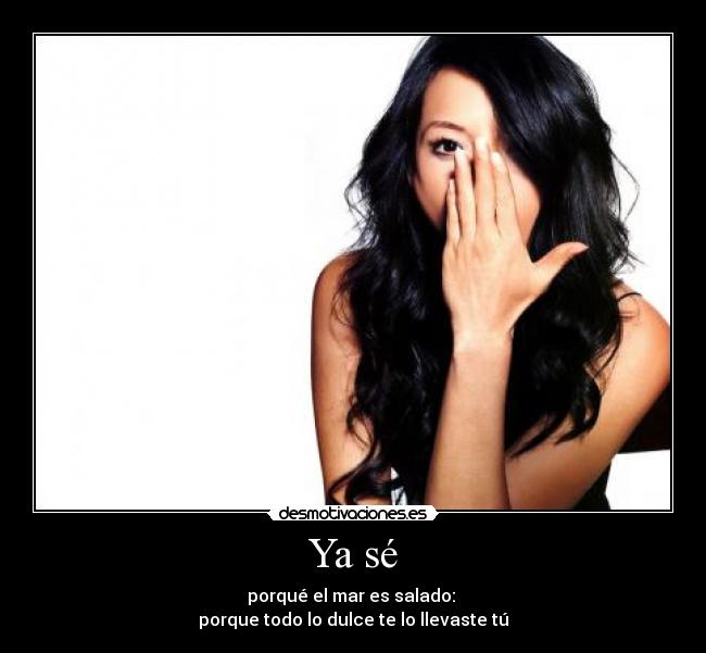 Ya sé -