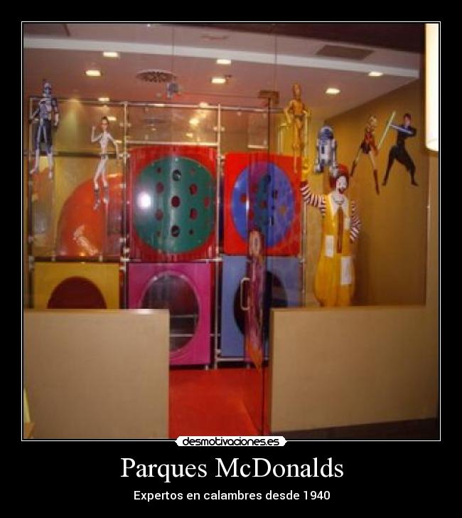 Parques McDonalds - 