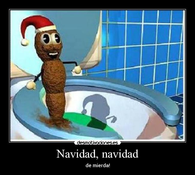 carteles navidad navidad motivation-man tintinpitulin desmotivaciones