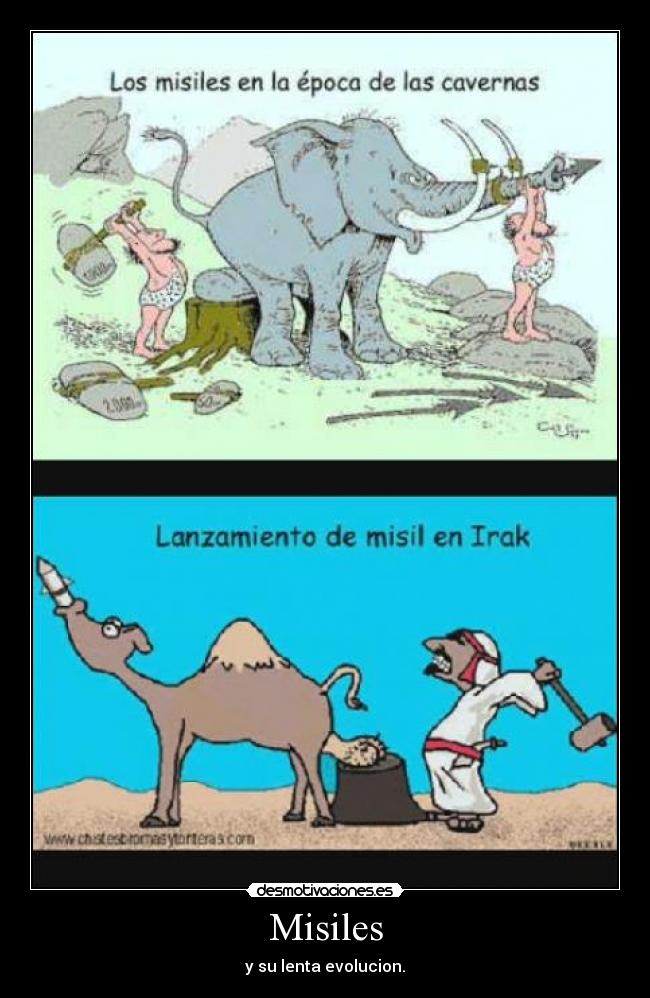 Misiles - y su lenta evolucion.
