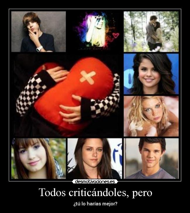 Todos criticándoles, pero - ¿tú lo harías mejor?