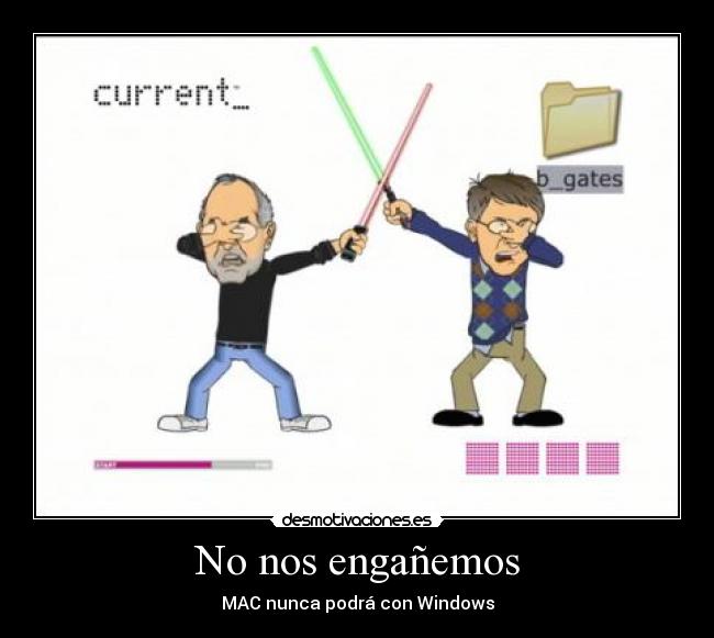 No nos engañemos - MAC nunca podrá con Windows