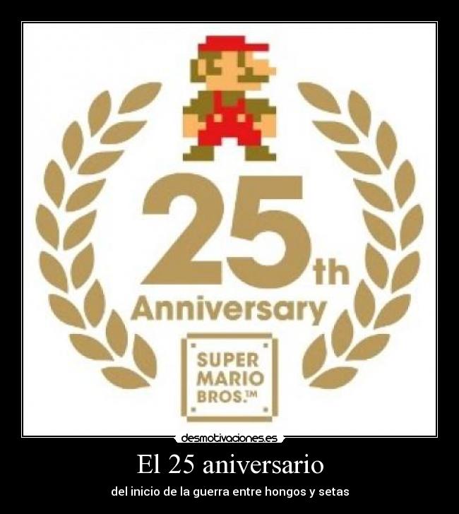 El 25 aniversario - del inicio de la guerra entre hongos y setas