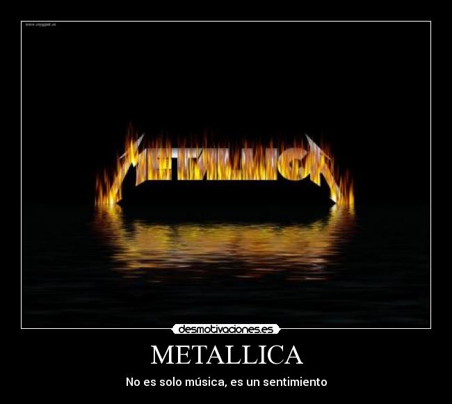 METALLICA - No es solo música, es un sentimiento