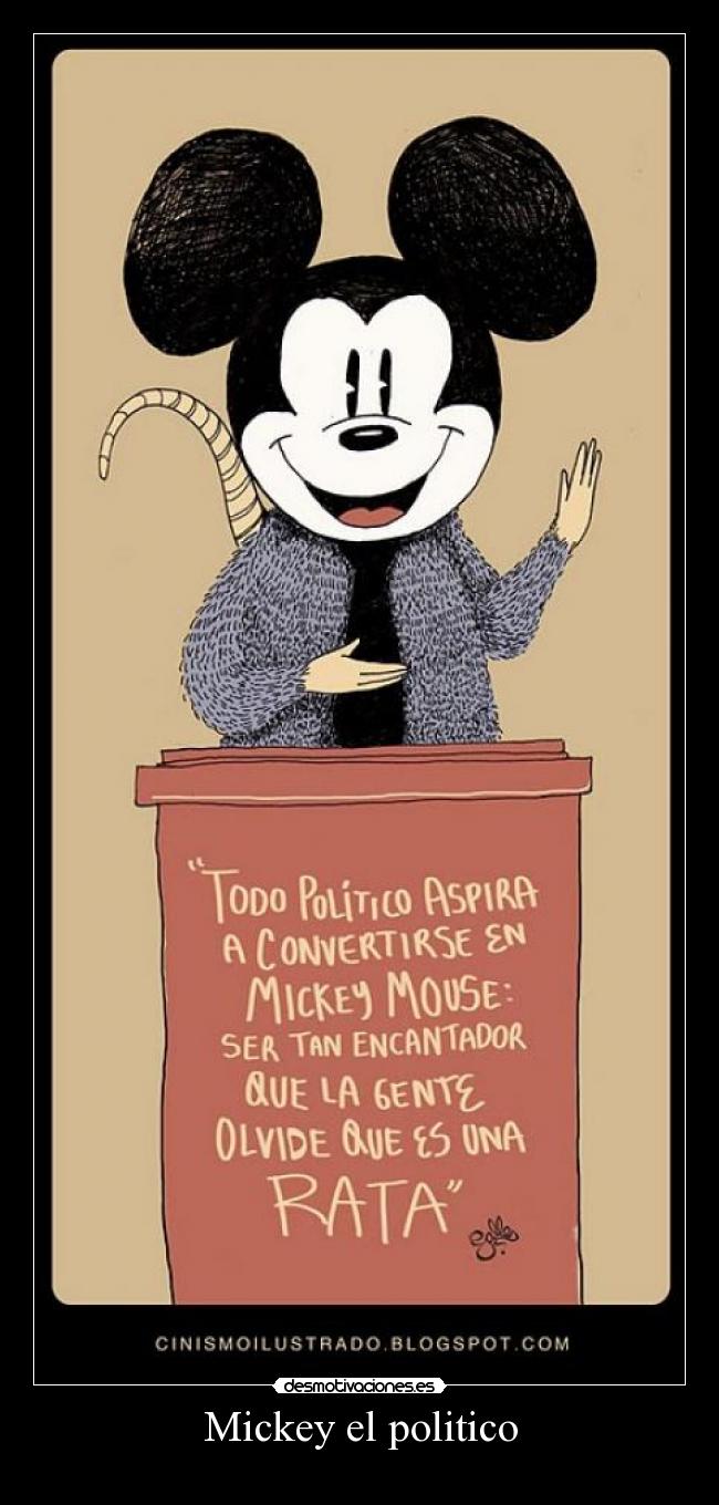 Mickey el politico -