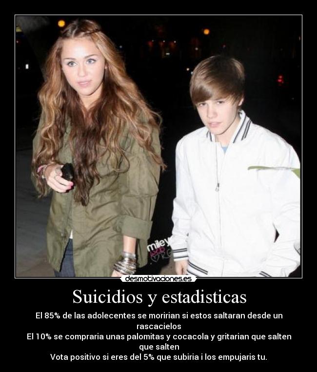 Suicidios y estadisticas - 