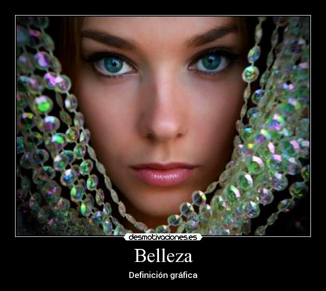 Belleza - Definición gráfica