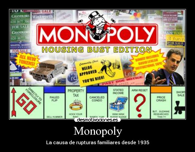 Monopoly - La causa de rupturas familiares desde 1935