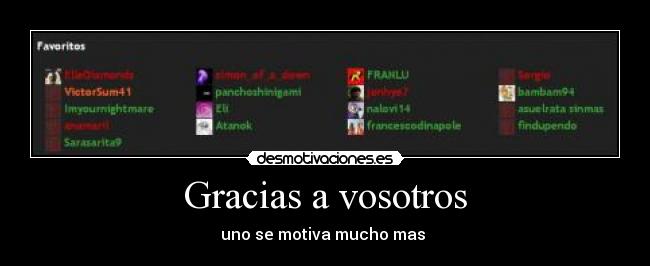 Gracias a vosotros - 