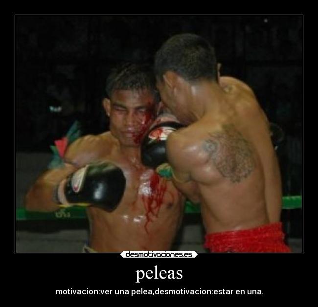 peleas -