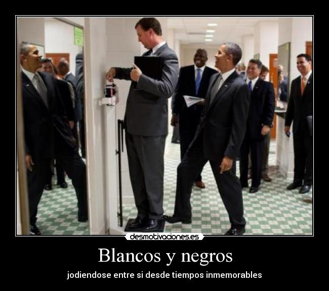 Blancos y negros -