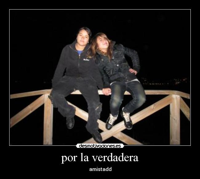 por la verdadera -
