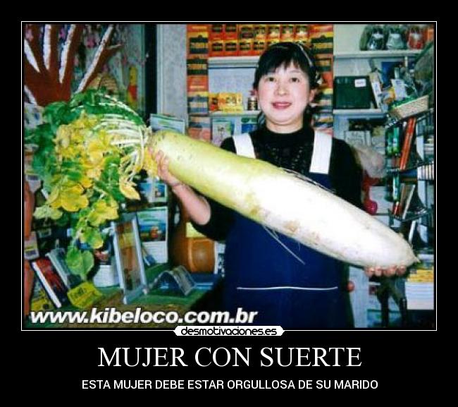 MUJER CON SUERTE - ESTA MUJER DEBE ESTAR ORGULLOSA DE SU MARIDO