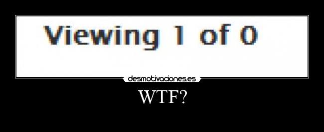 WTF? -
