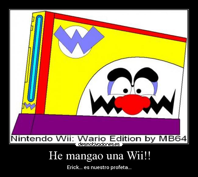 carteles wario wii erick campillo quindos desmotivaciones
