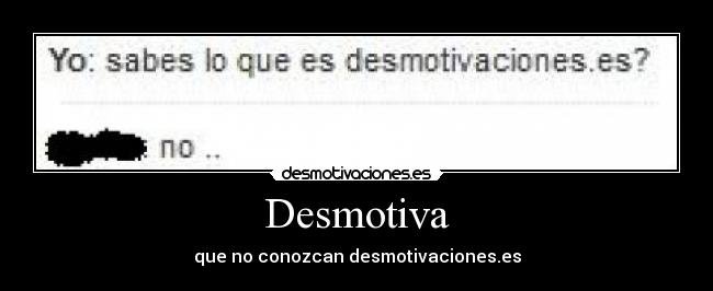 Desmotiva -