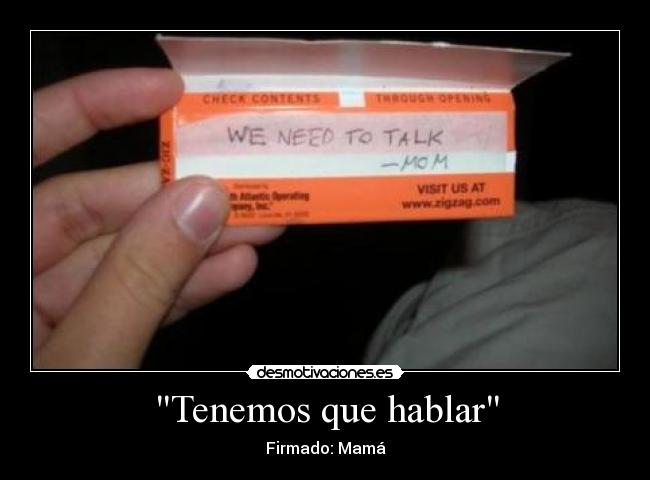 Tenemos que hablar - 