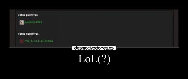 LoL(?) - 