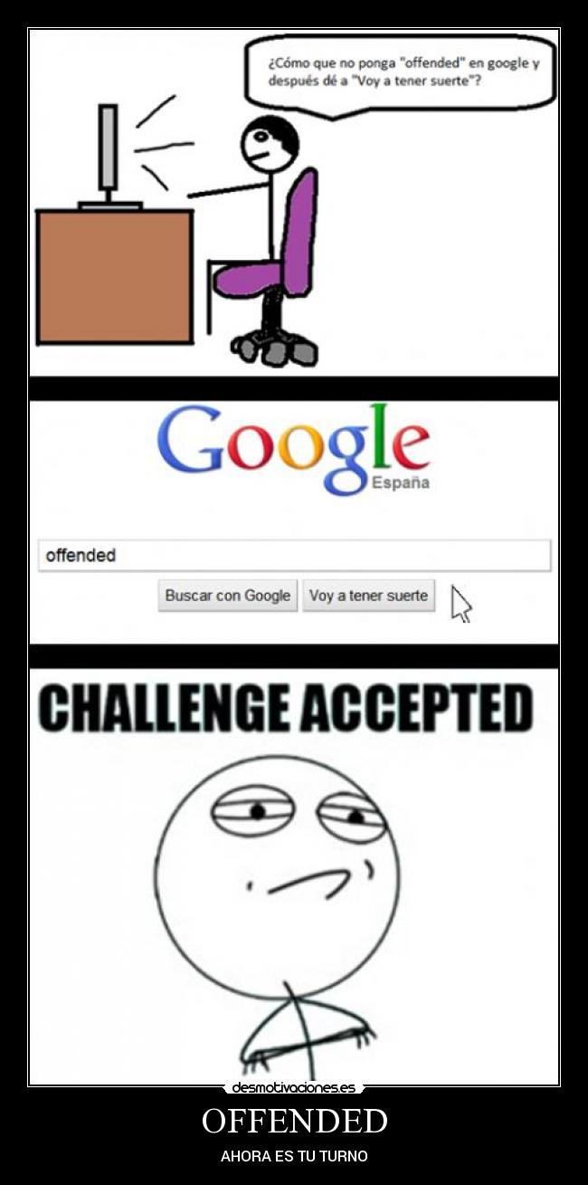 OFFENDED - AHORA ES TU TURNO