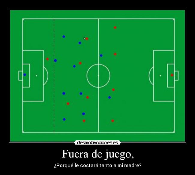 Fuera de juego, -