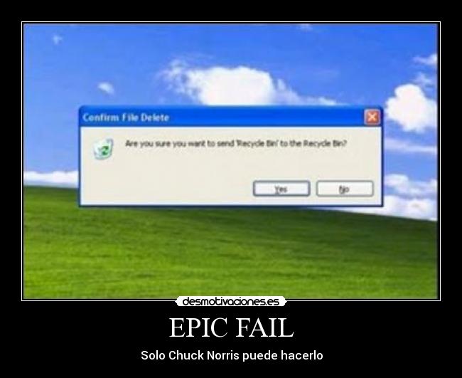 EPIC FAIL -