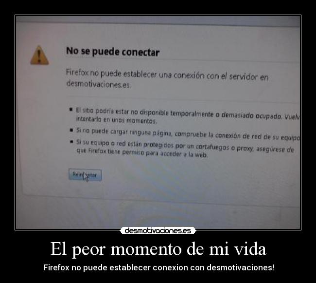 El peor momento de mi vida - 