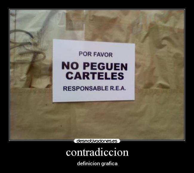 contradiccion - 