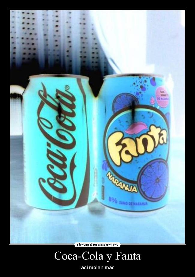 Coca-Cola y Fanta -