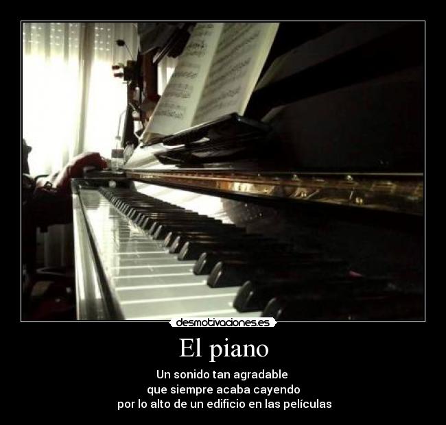 El piano - 