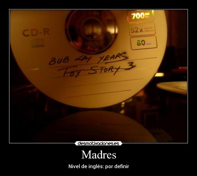 Madres - Nivel de inglés: por definir