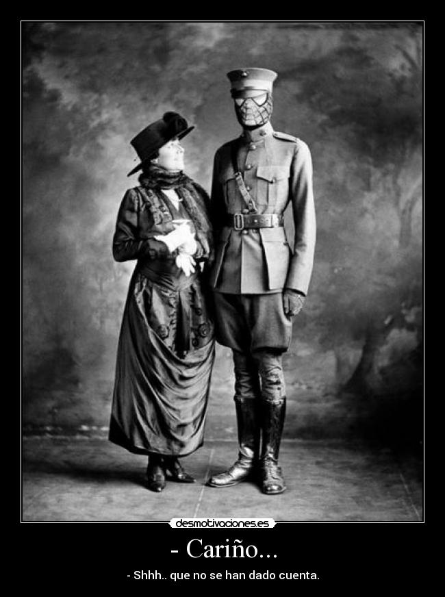 - Cariño... - - Shhh.. que no se han dado cuenta.