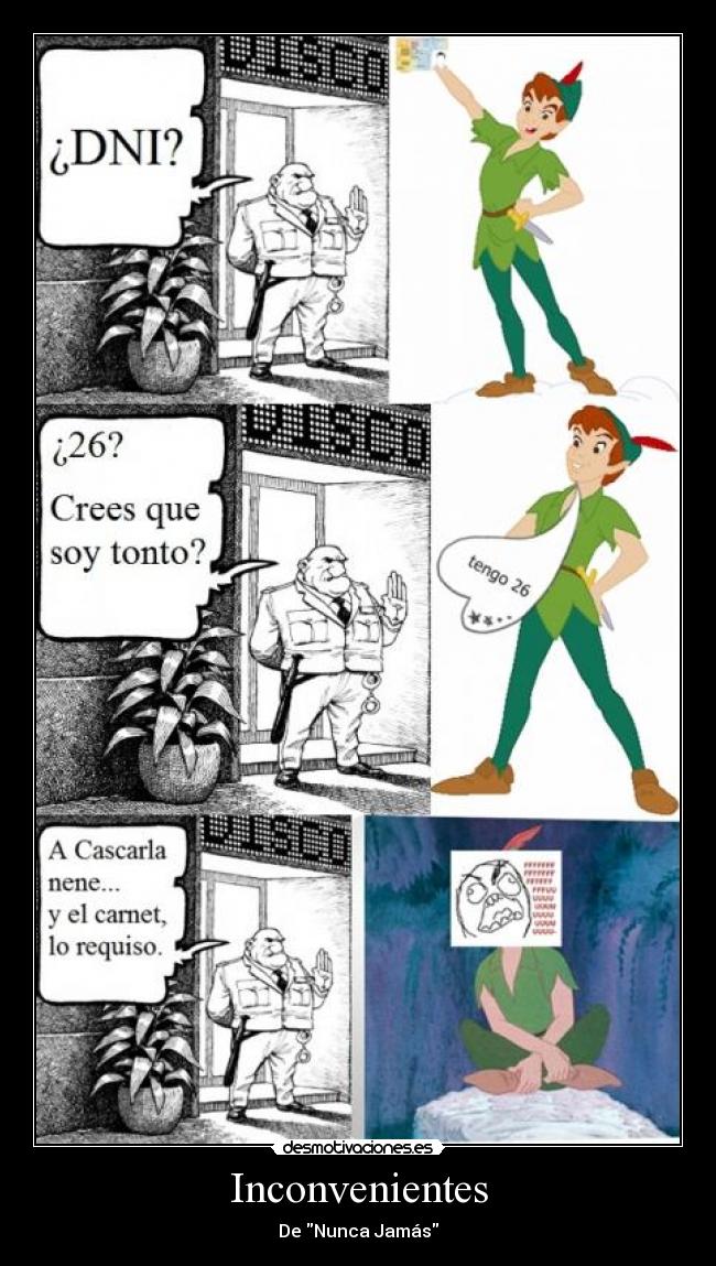 Inconvenientes - De Nunca Jamás