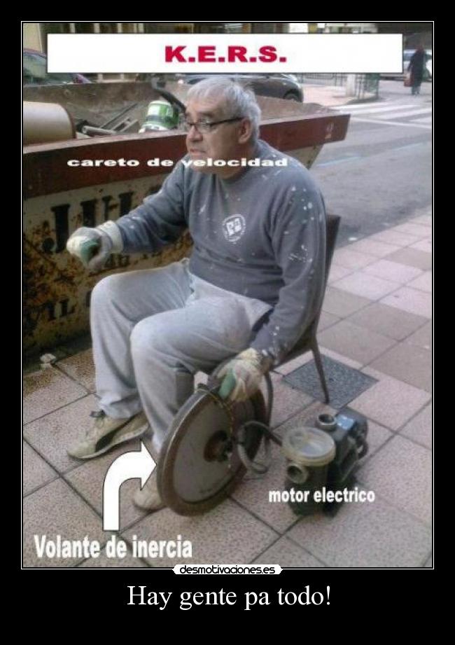 Hay gente pa todo! -