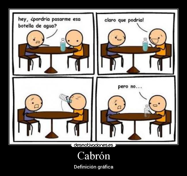 Cabrón - Definición gráfica