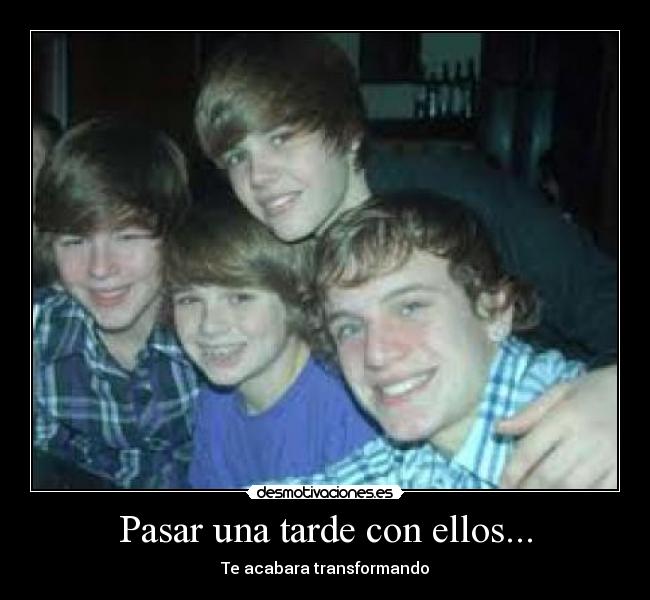 Pasar una tarde con ellos... -