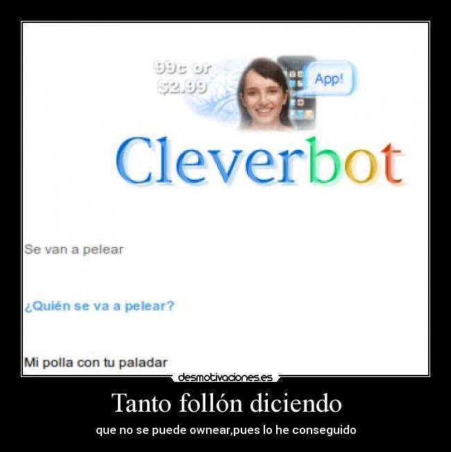 Tanto follón diciendo - 